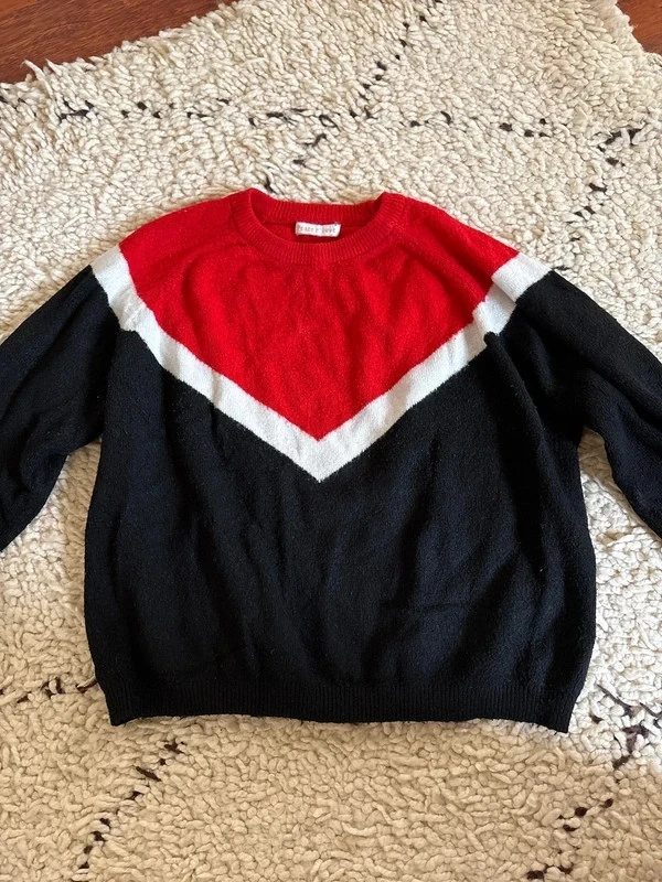 Blusa vermelha e preta – photo 2